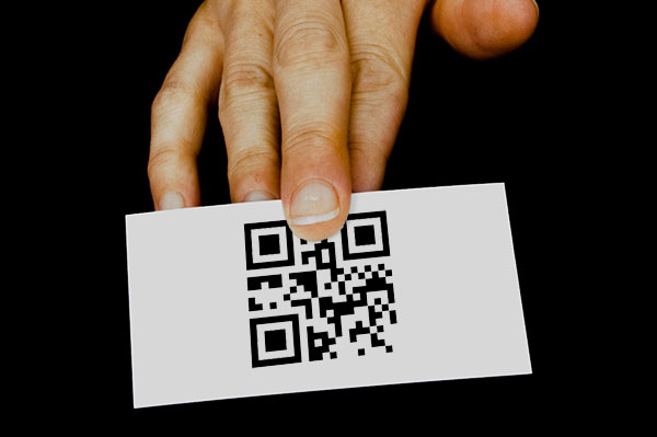 Printed QR Code on a Business Card
